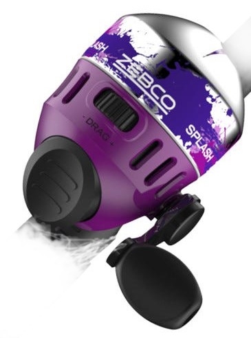 zebco splash purple